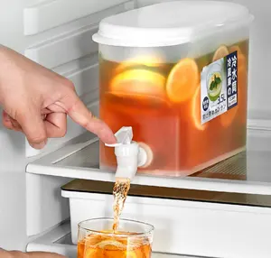 Lemonade, контейнер для напитков в виде ведра, диспенсер для напитков в холодильнике, холодный чайник с краном в холодильнике