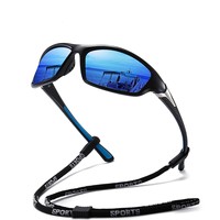 Lunettes de soleil sport polarisées 2026 pas chères pour hommes, protection UV400 enveloppante, cyclisme, pêche, conduite, logo personnalisé OEM