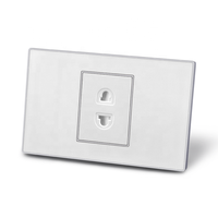 Prise standard européenne 118 avec interrupteur, prise standard européenne simple, double commande, prise de courant de type européen
