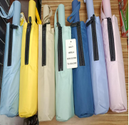 Ombrello a penna TS-D54-2NS, 8 stecche, in nylon, apertura manuale, protezione da sole e pioggia, per adulti - Product Image 3