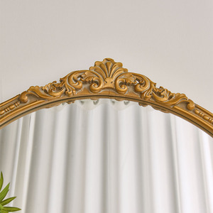 ART NEST Home Decor Accent Gold Color Wooden Frame Big Wall Mirror for Living Room - Product Image 4