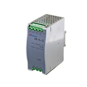 Winston 230v 12v DR - 75W 24vdc din rail smps dc นําคนขับ