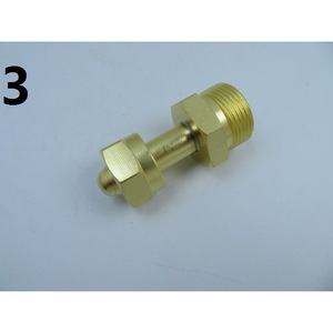 Cylinder Regulator Acetylene Adapter CGA 200 CGA 300 CGA 510 CGA 520 POL Valve Parts - Product Image 4