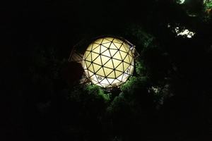 บ้านหรูโปร่งใสแก้วกลวง5 + 9A + 5 Geodesic แกลมปิ้งลูกโลกโดม - Product Image 2