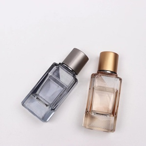Hot Selling High-grade Thick Bottom Grey Amber Frosted Perfume Glass Bottle 30ml Fragrances Reed Diffuser Packaging