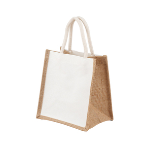 <span class=keywords><strong>Jute</strong></span> matériel bijoux paintable paquet sac <span class=keywords><strong>toile</strong></span> bricolage <span class=keywords><strong>peinture</strong></span> sacs à provisions réutilisables - Product Image 1