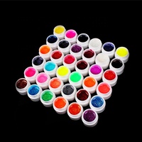 Lke-gel uv professionnel, 36 couleurs, vernis à ongles, couleur Pure, longue durée, résistant