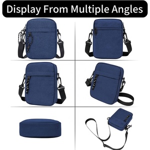 Borsa a <span class=keywords><strong>tracolla</strong></span> <span class=keywords><strong>Mini</strong></span> Messenger a <span class=keywords><strong>tracolla</strong></span> resistente all'acqua personalizzata borsa a <span class=keywords><strong>tracolla</strong></span> piccola da uomo con cinghie regolabili - Product Image 5