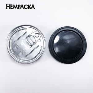 Latas de almacenamiento de impresión de pegatinas personalizadas HEMPACKA a granel con tapa de plástico - Product Image 5