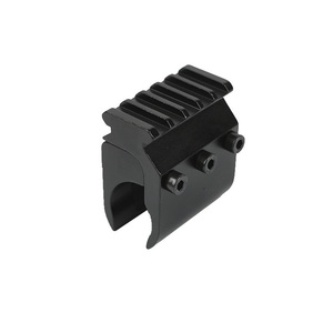Adjustable Aluminum Alloy Tube <b>Clamp</b> Adapter 5 Slot Flashlight Red Dot <b>Light</b> Holder Outdoor Sporting Gear - Product Image 4