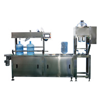 Machine de remplissage de liquide de bouteille d'eau minérale de 5 gallons