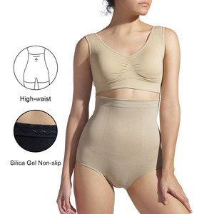 Body Seamless Silicone Gel Anti <strong>Slip</strong> Shaping High <strong>Waist</strong> Women Sexy Underwear for Women - Product Image 1