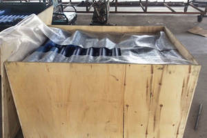 ลูกกลิ้งลำเลียงที่รองรับ uhmw มาตรฐานองค์การอาหารและเครื่องดื่มสำหรับการขนส่งในอุตสาหกรรมเคมีหล่อลื่นตัวเองลูกกลิ้งพื้นผิวแบบไม่ติด - Product Image 3