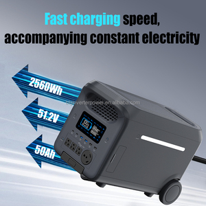 Générateur solaire portable 7000Wh 3000W, station d'alimentation à batterie lithium-ion pour alimentation de secours à domicile - Product Image 1