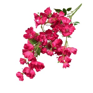 Ramos de Campanillas Artificiales, Flores de Seda Mixtas Hechas a Mano, Decoraciones para Bodas, Arreglos para Piso - Product Image 5