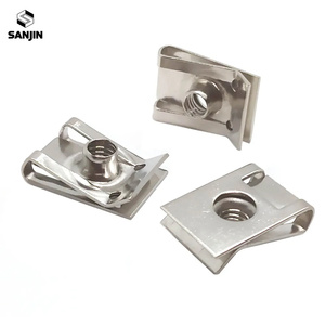 Clips en U en acier inoxydable, écrous à lame pour ressorts à lames M4-M8 4-8mm, antirouille, personnalisables OEM pour voitures minières et motos - Product Image 3