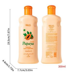 Lotion corporelle à la papaye, blanchissante, enrichie en vitamine E, hydratante et éclaircissante pour le soin complet du corps - Product Image 5