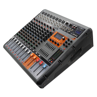 PRO-860D Table de Mixage Audio Professionnelle Numérique Double 99 Effets DSP avec Interface USB, Console Sonore 650W, 8 Canaux