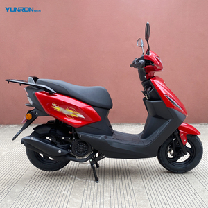 Scooter à <span class=keywords><strong>essence</strong></span> YIBEN 2026 QG 125CC Mini, moteur sans balais refroidi par air, frein à disque, 80 km/h, rouge, Zhejiang, pour adultes, cyclomoteur - Product Image 3