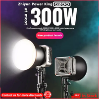 ZHIYUN MOLUS G200 300W lumière de photographie professionnelle 2700K-6500K LED lumière vidéo APP contrôle caméra lumière Studio Photo lampe