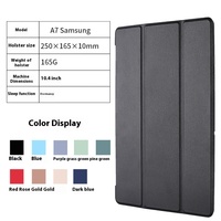 JINYAFENG Sarung Tablet Kulit PU Tahan Air untuk iPad Air 1/2/3/4 & Pro 9.7 dengan Mode Tidur 10.4x15cm