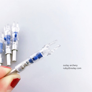 Dễ Dàng Tắt Mới Thắp Sáng Mũi Tên 6.2Mm Carbon Mũi Tên Nhựa Nocks Với ON-Off Chuyển Đổi Không Có Công Cụ Cần Thiết Cho Đêm Săn Bắn - Product Image 3