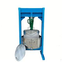 Hete verkoop multifunctionele oliepersmachine, cassave-residu ontwateringsfilterpers voor fruit- en groentesap maken
