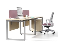 Escritorio de Computadora para Oficina u Hogar, Simple, Moderno, de Metal y Hierro, Modular, Colores Personalizables, Desmontable, para Internet, Café, Estudiantes