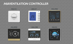 800m 3/h MIA換気新鮮空気システムスマートコントローラーブロワーファン遠心ファン学校用低騒音36dB 5年間 - Product Image 6