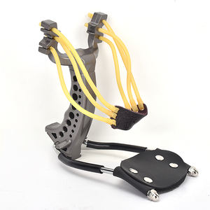 Jagd im Freien mit einer faltbaren Schleuder mit einer Handgelenks tütze mit Gummiband Sling Shot CatapultBig Power New Sling shot - Product Image 3