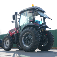 Nouveau Tracteur Agricole Moteur Euro 5 CE EPA 50CV 100CV 120CV Motoculteur Rotatif à Sarclage Tracteur à Quatre Roues à Vendre