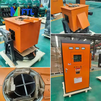 Four de fusion à induction électrique industriel pour ferraille de moteurs, machine de calcination à 3000 degrés, capacité 1kg-500kg, certifié CE