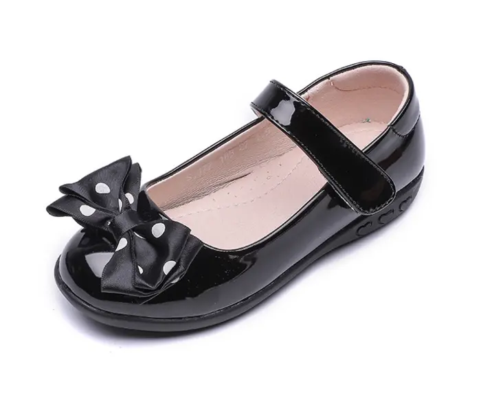 Großhandel Schul schuhe Kinder Mädchen schwarz Echt leder Kleid Schuhe Mary Jane Wohnungen Schuhe für Mädchen