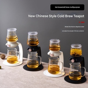 Cafetera y Tetera Moderna de Vidrio Borosilicato, para Preparación en Caliente y en Frío, para Cafeterías y Salones de Té, Diseño Portátil para Regalo, BEILAIFEI - Product Image 4