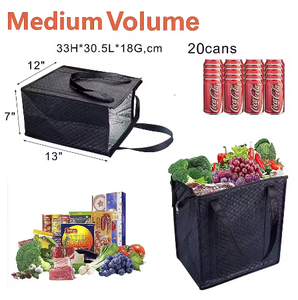 Sac isotherme réutilisable de qualité alimentaire, sac à déjeuner isolé en aluminium, sac à main en feuille d'aluminium isolante - Product Image 2