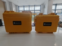 Récepteur GNSS RTK HXSPACE H1 Mini avec technologie de mesure d'inclinaison IMU, 1408 canaux, équipement de topographie GPS portable IP68