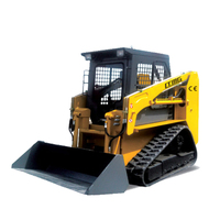 LTMG LTS50 LTS65 mini skid steer loader track small site operation 1000kg controllo idraulico track loader skid steer con cabina