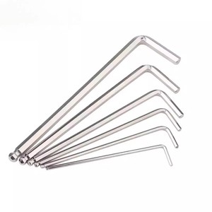 Công nghiệp Hex bóng mũi End <span class=keywords><strong>Wrench</strong></span> kích cỡ khác nhau thép không gỉ CRV dụng cụ cầm tay Đế Quốc 1/16 5/64 3/32 1/8 5/32 3/16 1/4 5/16 - Product Image 5