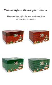 <span class=keywords><strong>Boîte</strong></span> <span class=keywords><strong>à</strong></span> musique rotative personnalisée en papier écologique, fabriquée directement par l'usine Yiyu, manivelle manuelle, carrousel, cadeaux de Noël en gros - Product Image 3