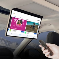 Écran de 17,3 pouces pour Ford Explorer, conçu pour le divertissement des passagers et la visualisation de médias généraux dans les voitures, avec prise en charge USB et Micro Media