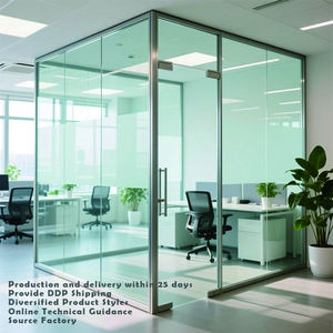 Stile moderno riciclabile parete divisoria di vetro pannelli insonorizzato materiale acustico per ufficio magazzino scuola su misura dimensione - Product Image 5