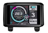 TFT UKC1 + affichage de vélo électrique coloré APT/OMD pour Ste Alth Bomber vélo électrique QS 205 273 V3 Kit de moteur de moyeu électrique