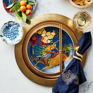 Free Sample Fast Shipping Hot Sell 13 Inch Bulk PS Square Fashionable Gold Eco Friendly Bronzing Printing American Cosmetic - Product Image 4