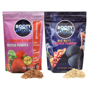 Supplément de maca purement naturel en gros rehausseur de fesses élargissement de la hanche et des fesses 400g ensemble de poudre de protéines <span class=keywords><strong>pour</strong></span> grosses fesses - Product Image 5