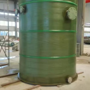 ถังใส่สุราแม่ FRP ทนทานต่อการกัดกร่อนมีหลายรูปทรงให้เลือกป้องกันการเสื่อมสภาพของสุราแม่ - Product Image 1