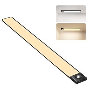 Lumière de placard USB à 39 LED, détecteur de mouvement sans fil, veilleuse pour cuisine, armoire, escalier, lumière à capteur LED - Product Image 1
