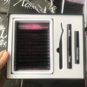 Cils en grappe pré-coupés en forme de ruban : Segments à appliquer soi-même, volume doux pour les visites aux fleuristes et les sorties au jardin - Product Image 5