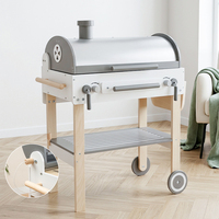 COMMIKI OEM Ensemble de jouets de barbecue simulé personnalisé avec effets de fumée, lumières et sons pour jeu de rôle de cuisine et de simulation de cuisson
