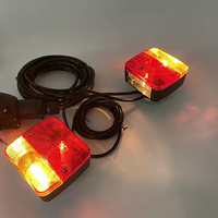 Kit de feux de remorquage de remorque LED étanche 12V pratique accessoires de pièces d'auto nouvel état pour bateau et voiture