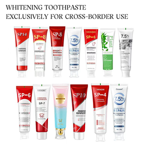 Set de Pasta Dental Blanqueadora MultiTipo (Serie SP) Probiótica/Brillante+ Reparadora/Fórmula Vegetal para Cuidado Dental en Casa - Product Image 2